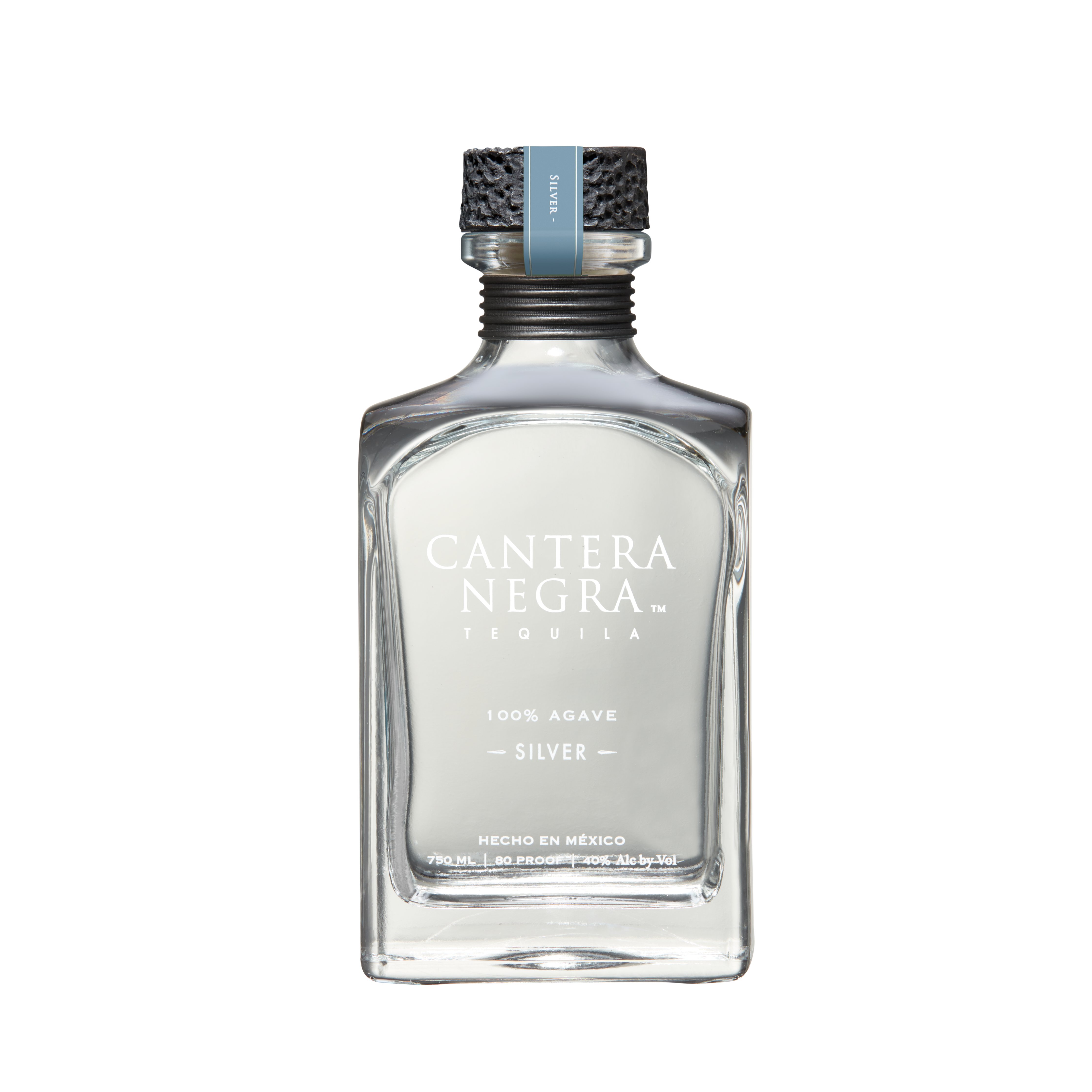 Cantera Negra Silver Tequila 750ml