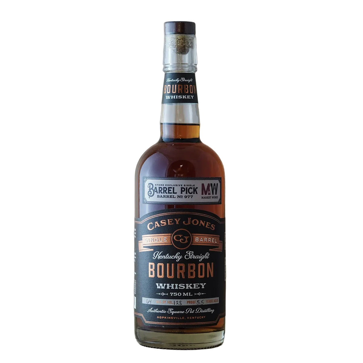 Casey Jones Market Wines Single Barrel Kentucky Bourbon