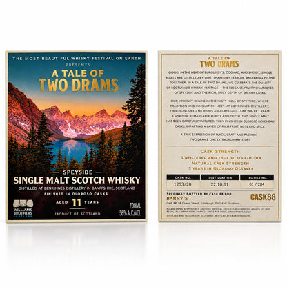 Cask 88 A Tale of Two Banffs Benrinnes 11 Year Old