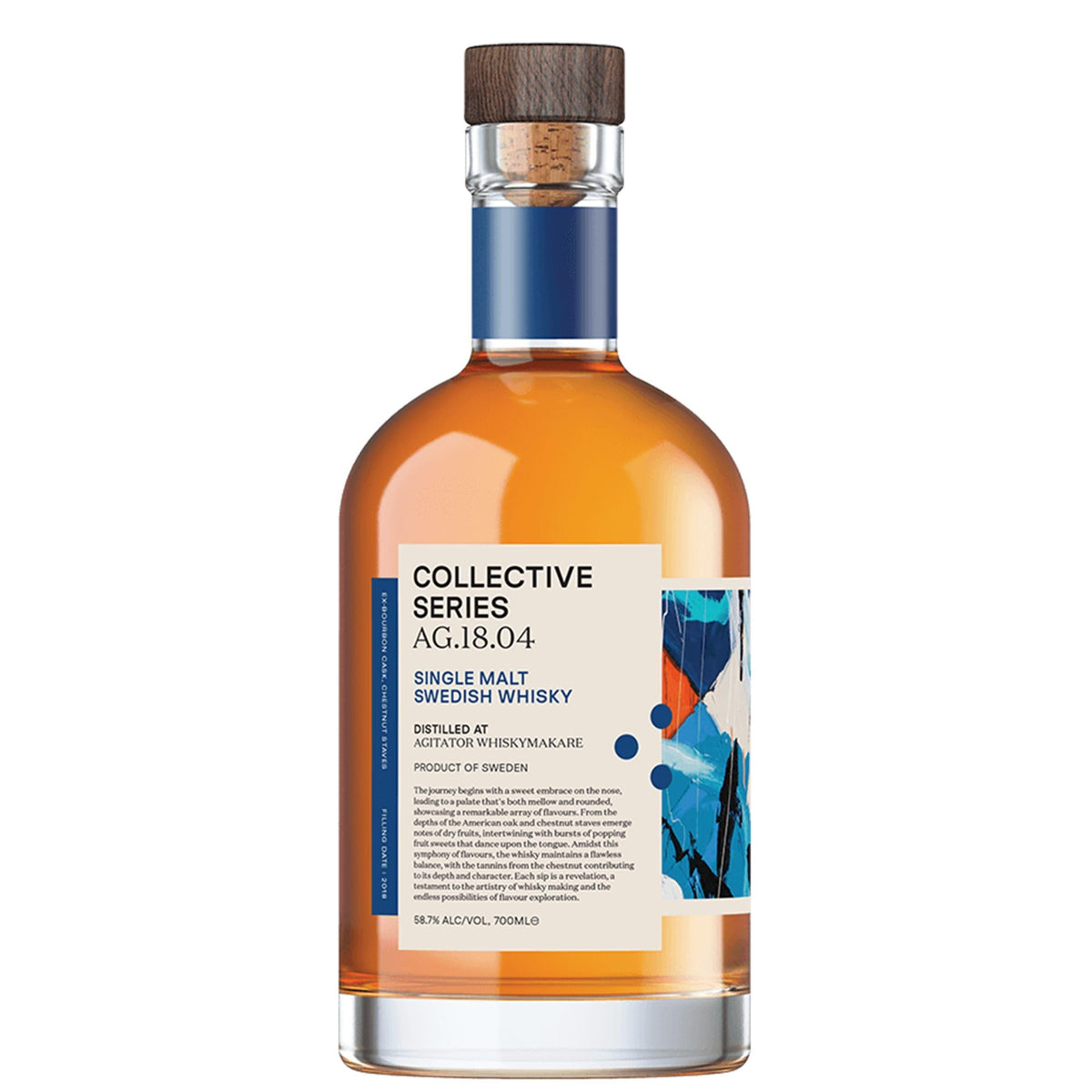 Caskshare Collective Series Agitator 3 Year Old 2018 Cask #4067 Swedish Whisky
