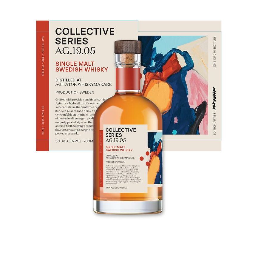 Caskshare Collective Series Agitator AG.19.05 Peated Swedish Single Malt Whisky