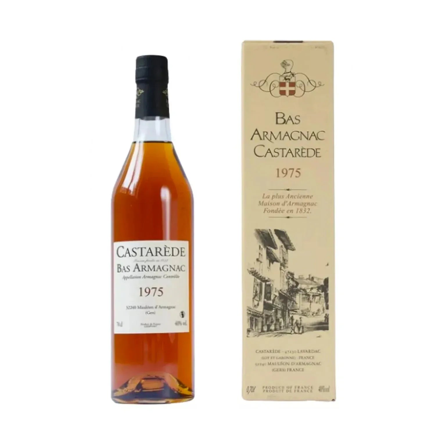 Castarede Armagnac 1975 700ml