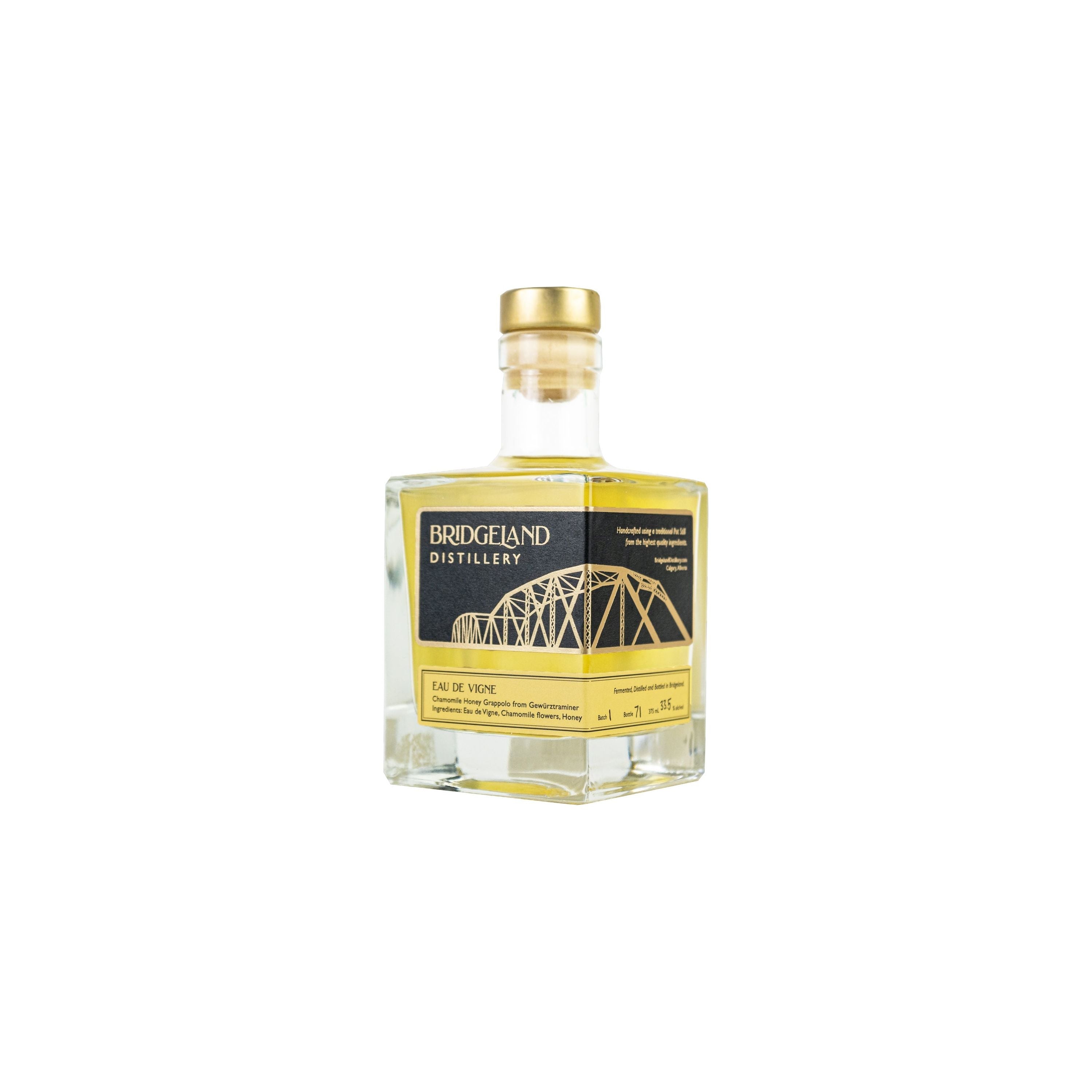 Bridgeland Distillery 'Eau de Vigne' Chamomile Honey Grappolo