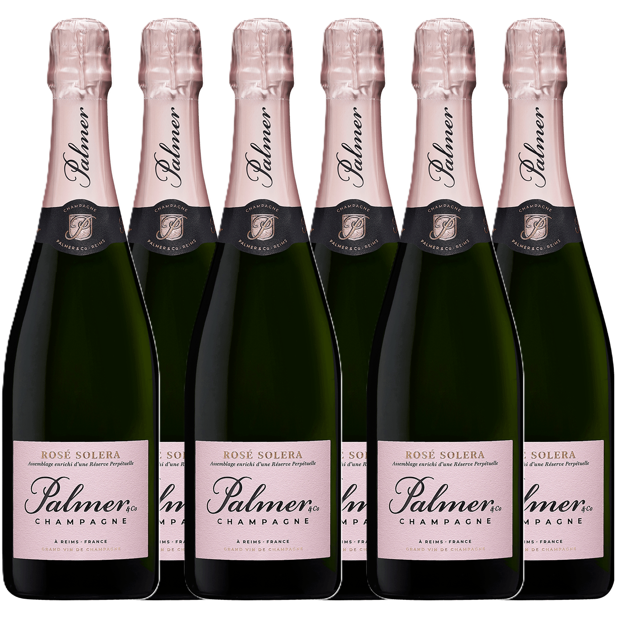 Champagne Palmer Rose Solera 6x750ml Bundle