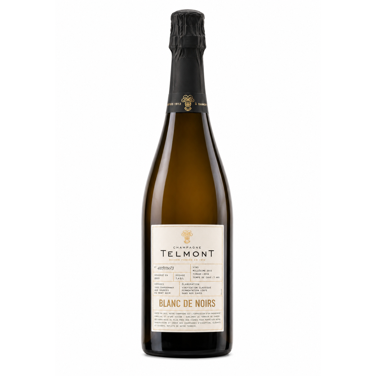 Champagne Telmont Blanc de Noirs