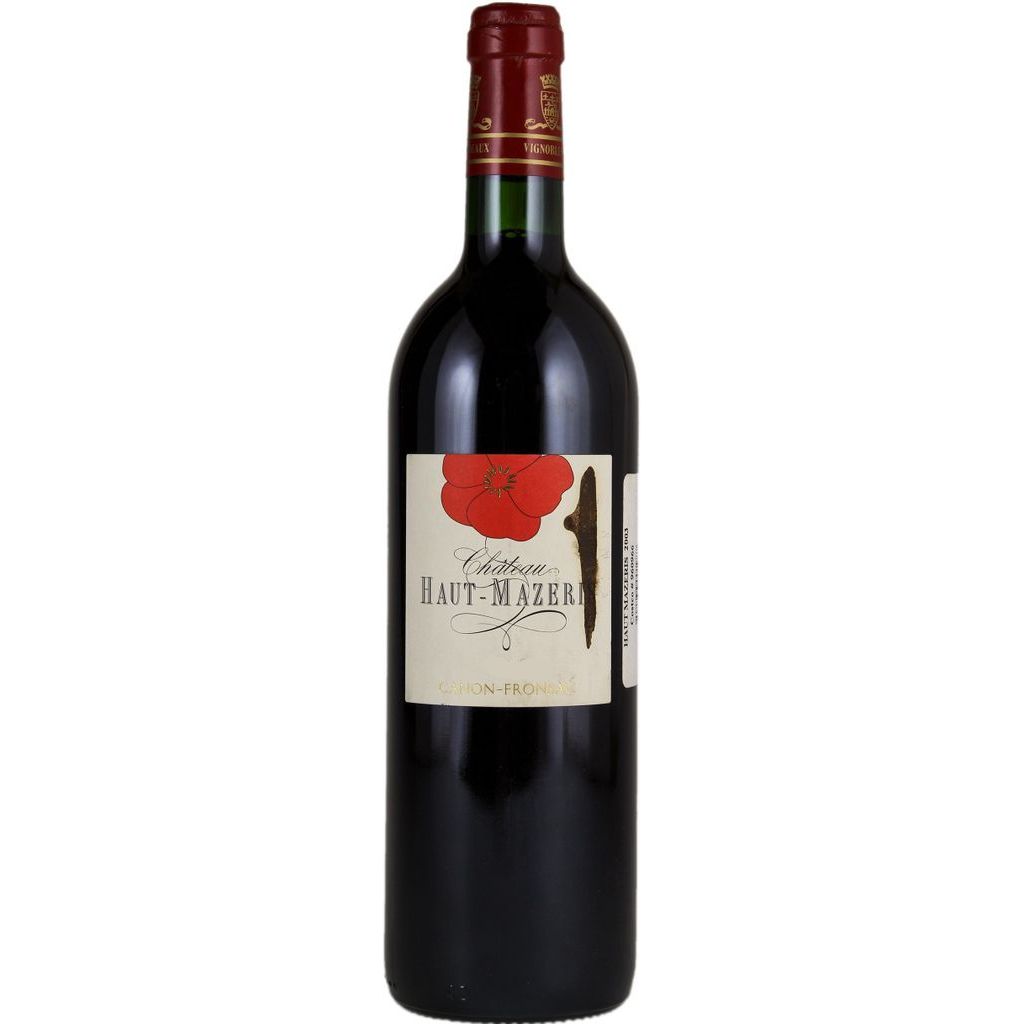 Chateau Haut-Mazeris Canon-Fronsac 2001
