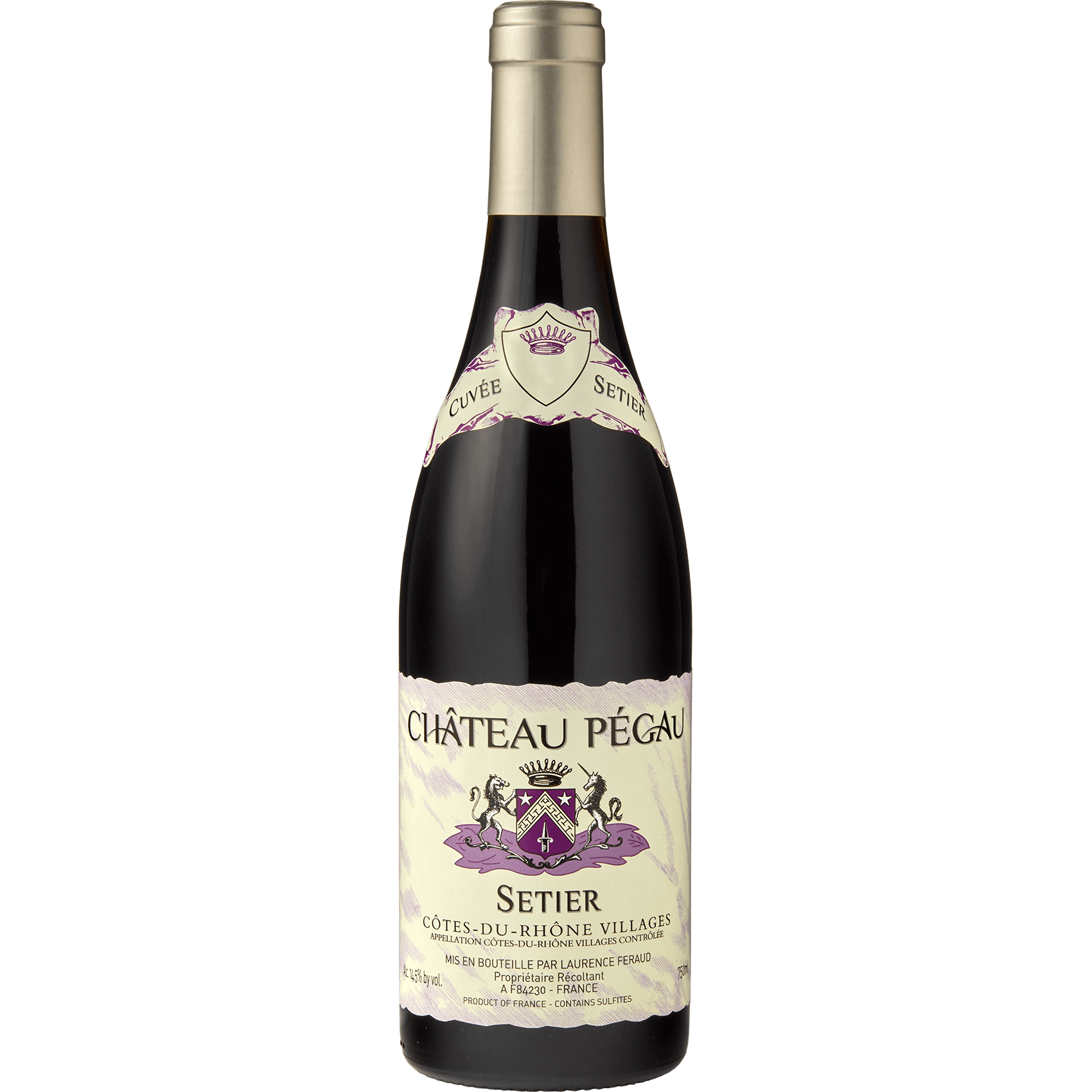 Chateau Pegau Cotes-Du-Rhone Villages Setier