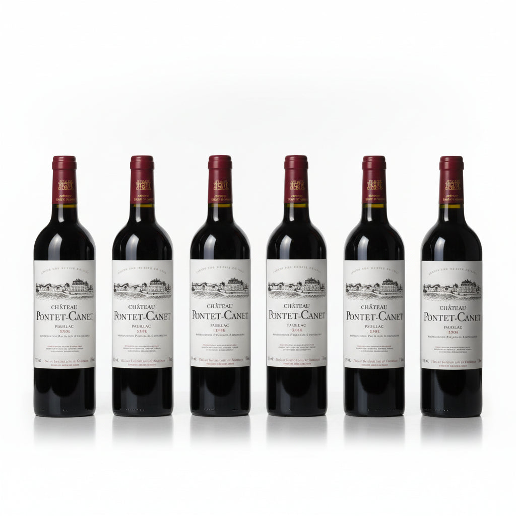 Chateau Pontet-Canet 90's Assortment 6x750ml