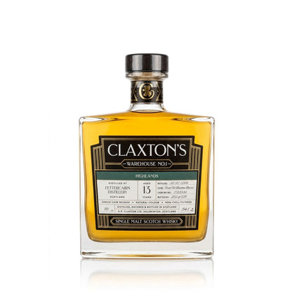 Claxtons Warehouse No. 1 Fettercairn 13 Year Old 2008 1st Fill Bourbon Barrel #C22036