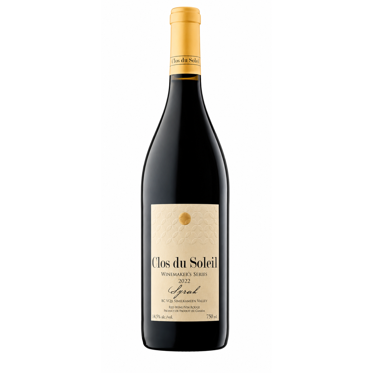 Clos du Soleil Winemaker's Series Syrah 2022