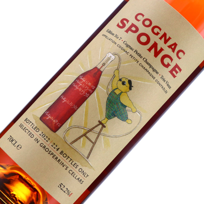 Cognac Sponge Edition No.7 Grosperrin Petite Champagne Tres Vieux 700ml