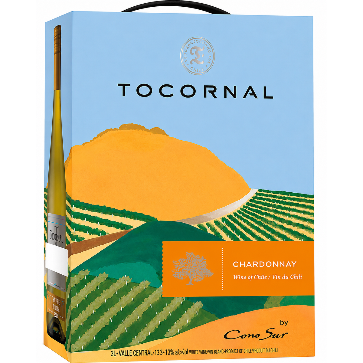 Cono Sur Tocornal Chardonnay 2024 3L Bag in Box