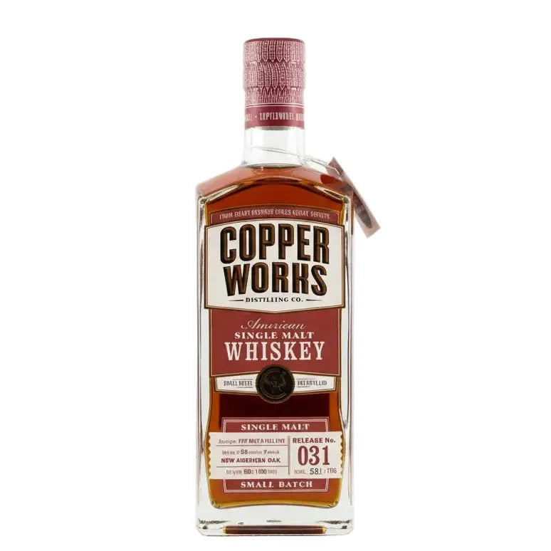 Copperworks American Single Malt Whiskey R31