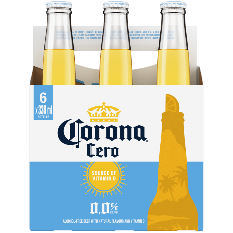 Corona Cero 6x330ml Bottles