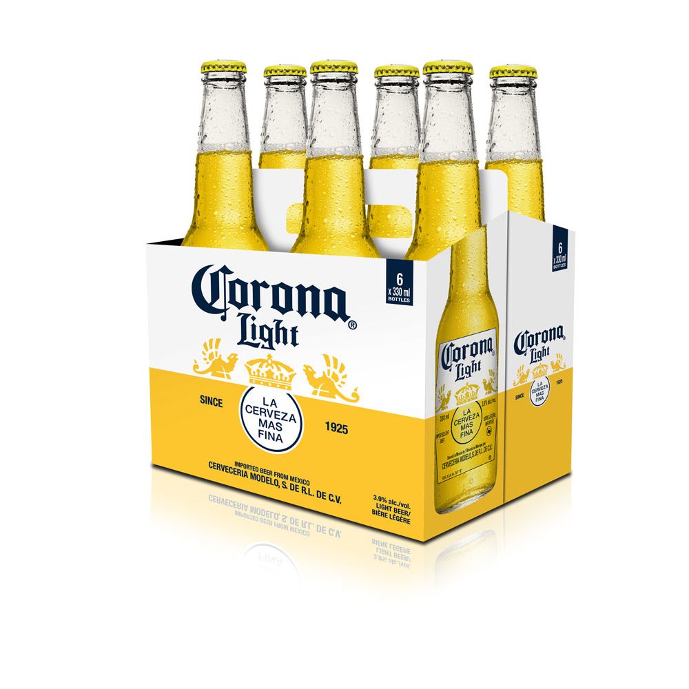 Corona Light 6x330ml Bottles