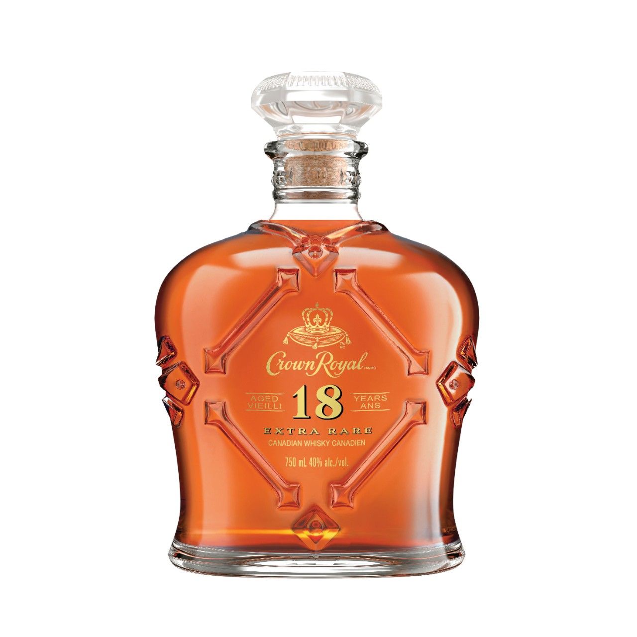 Crown Royal 18 Year Old Extra Rare