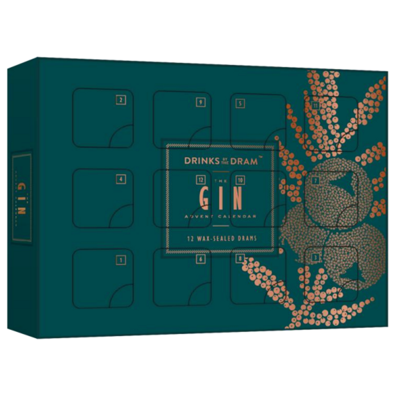 Drinks by the Dram The Gin Mini Advent Calendar 2024 12 x 30ml
