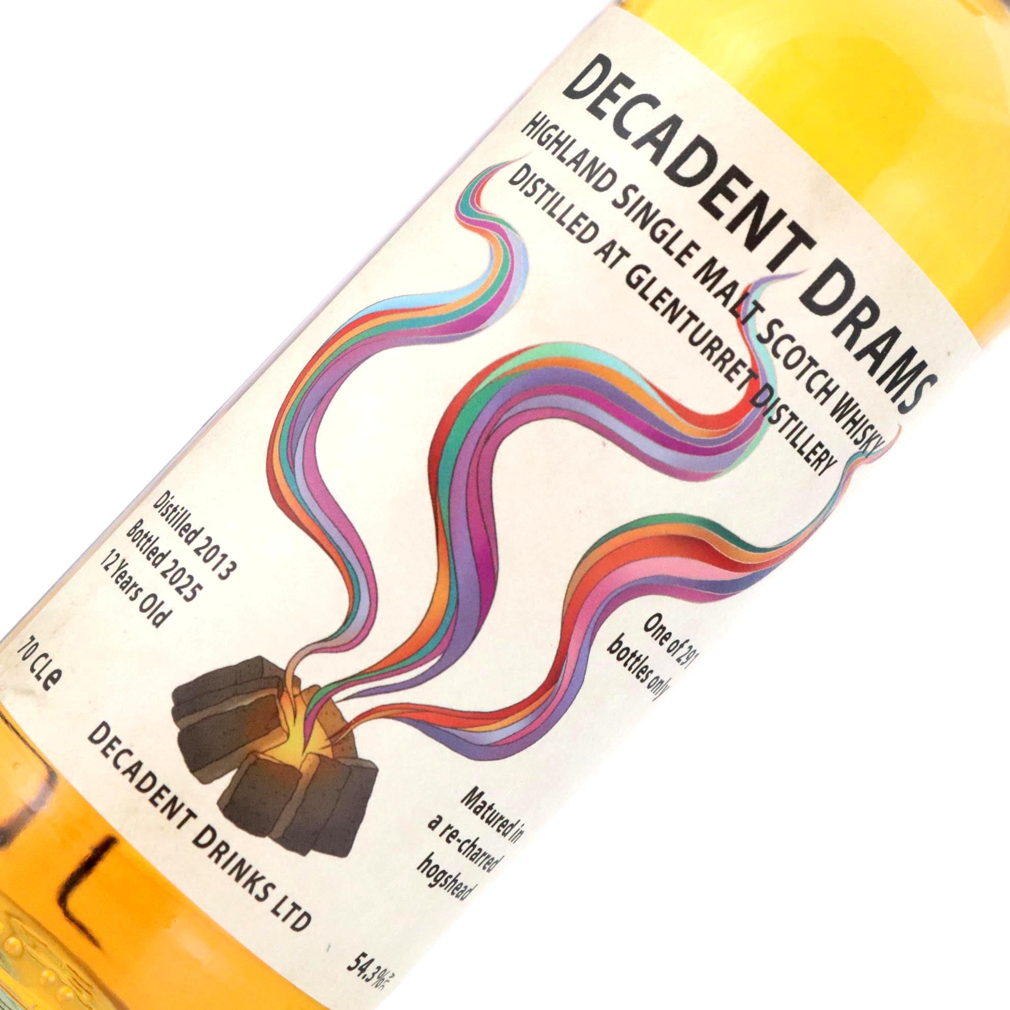 Decadent Drams Glenturret 12 Year Old