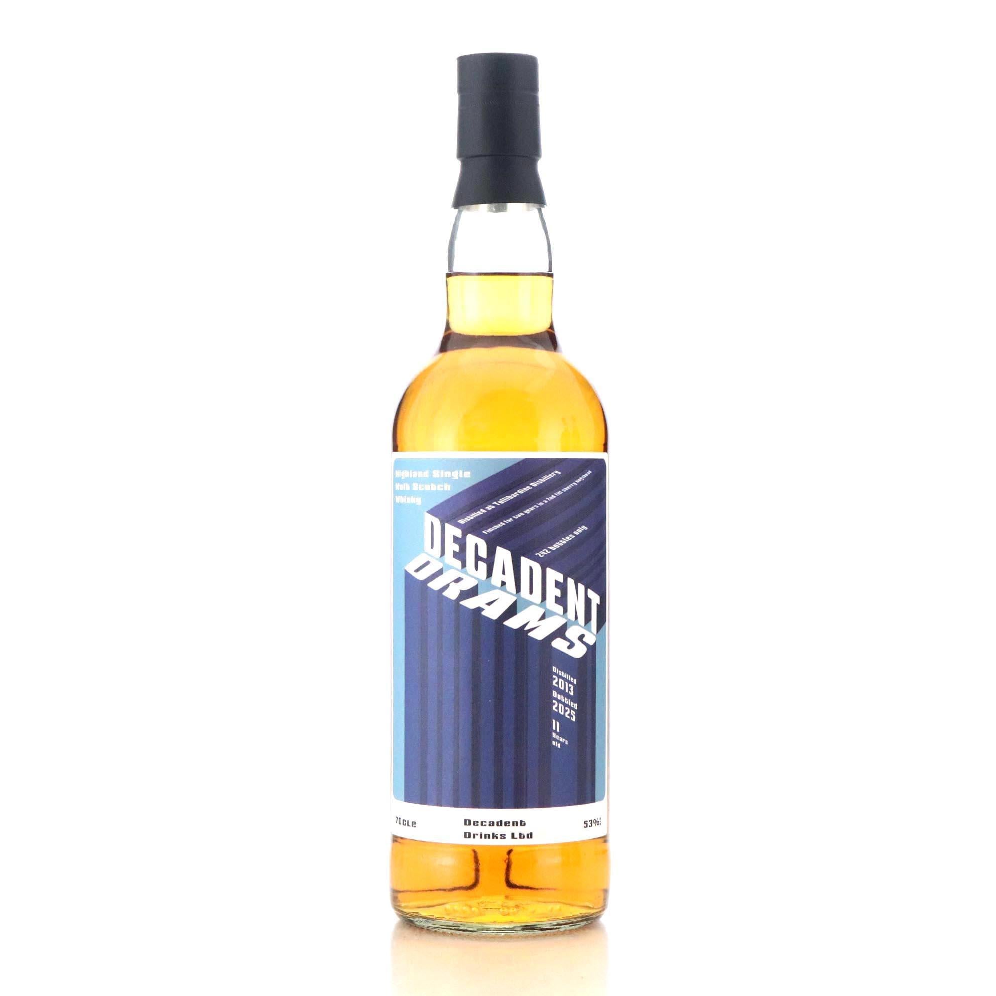 Decadent Drams Tullibardine 2013 11 Year Old