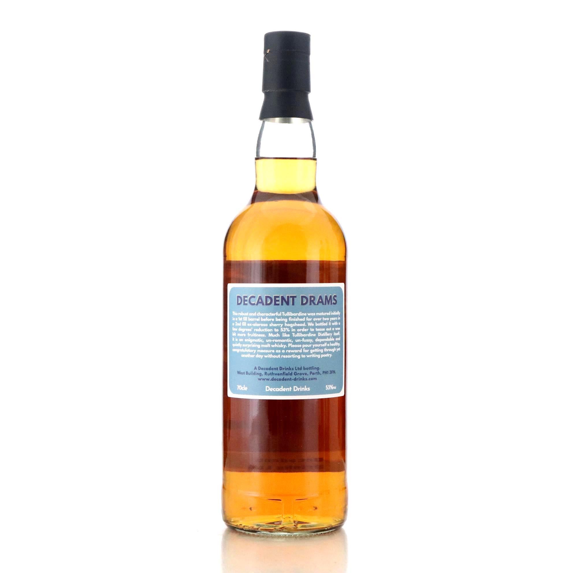 Decadent Drams Tullibardine 2013 11 Year Old