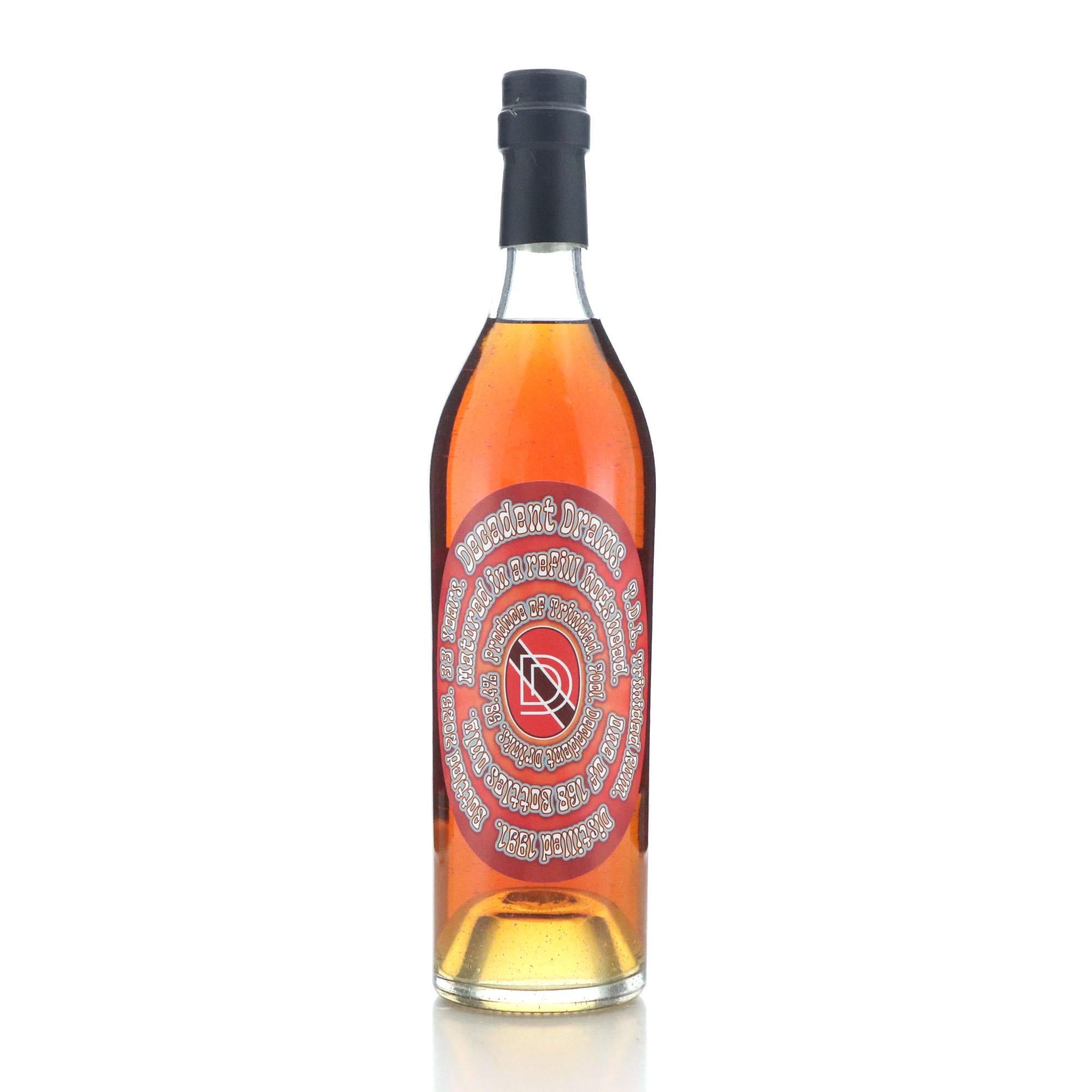 Decadent Drinks Trinidad TDL 1991 33 Year Old Rum
