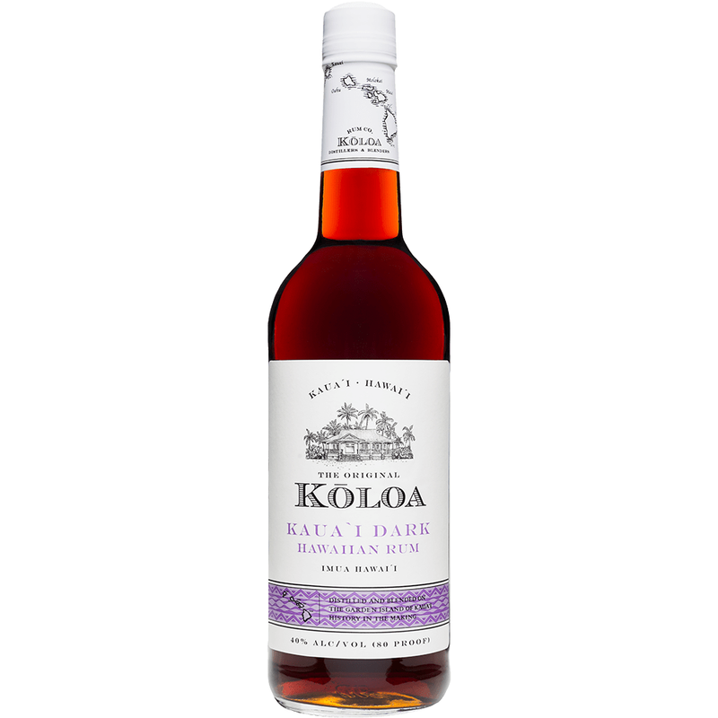 Koloa Kauaʻi Dark  Rum 750ml