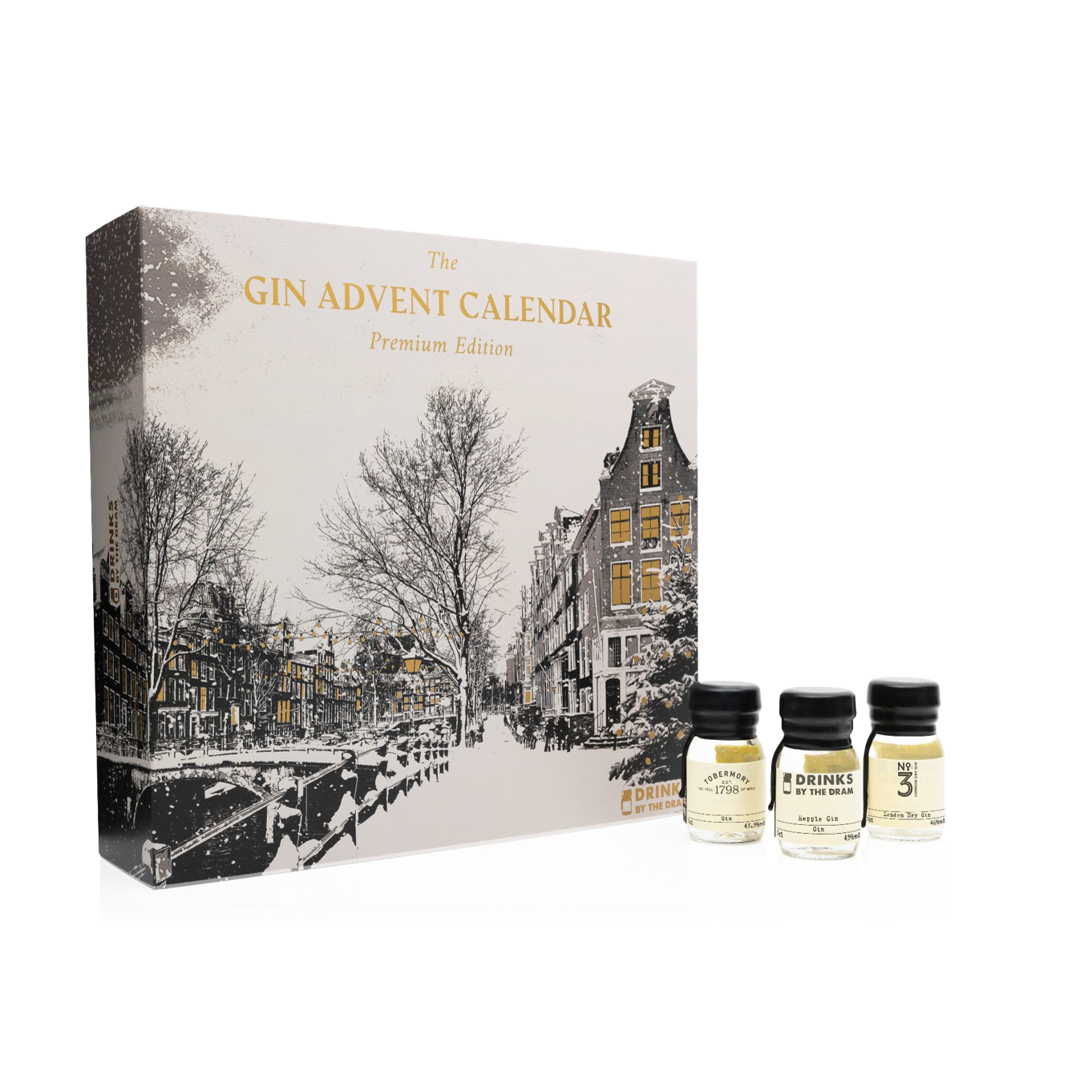 Drinks by the Dram Gin Advent Calendar White Christmas 24x30ml