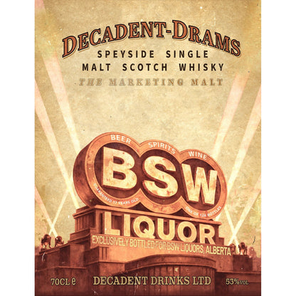 Decadent-Drams Marketing Malt (The Macallan) BSW Liquor Exclusive