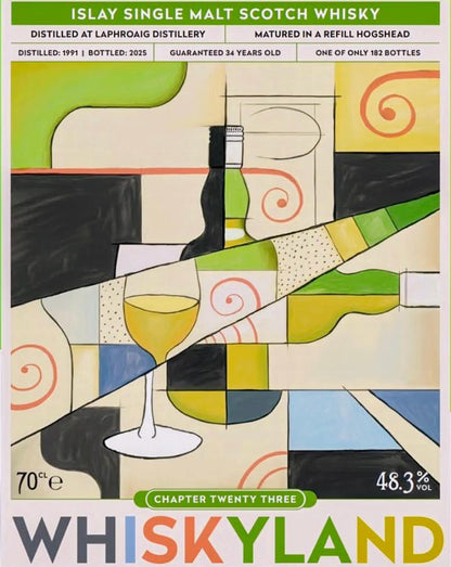 Decadent Drinks Whiskyland Chapter Twenty Three Laphroaig 34 Year Old 1991