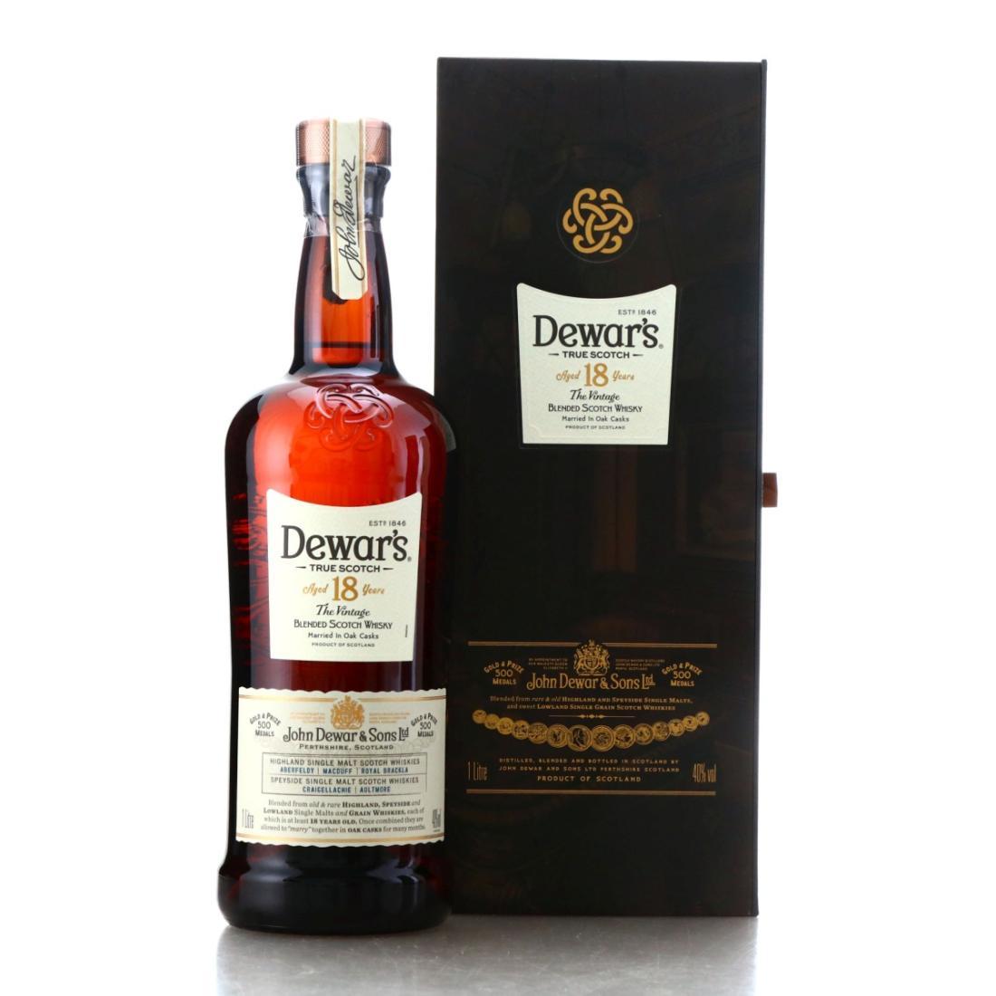 Dewar's 18 Year Old Blended Scotch Whisky