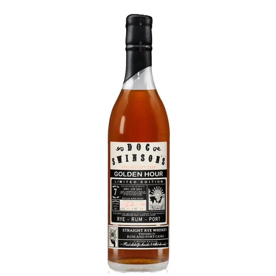 Doc Swinson's Golden Hour Rye Whiskey