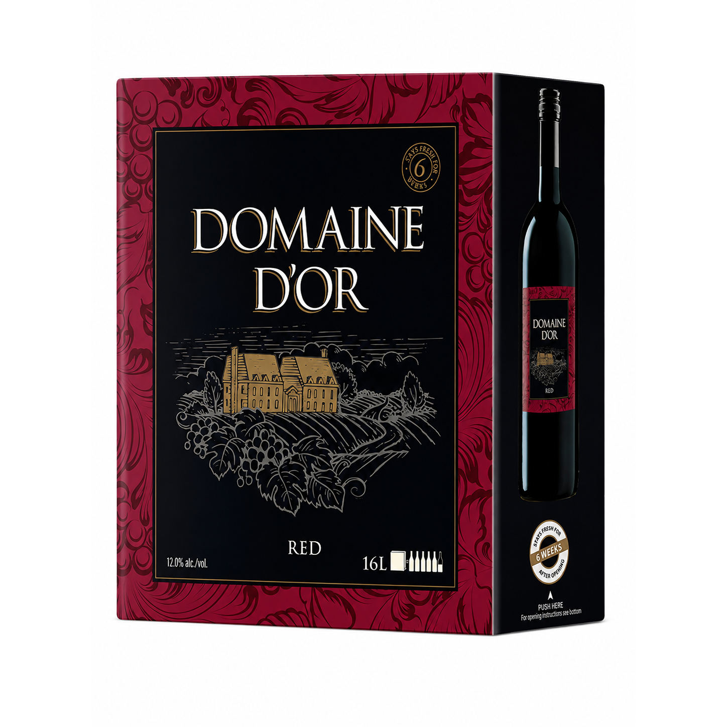 Domaine D'Or Red 16L Bag in Box