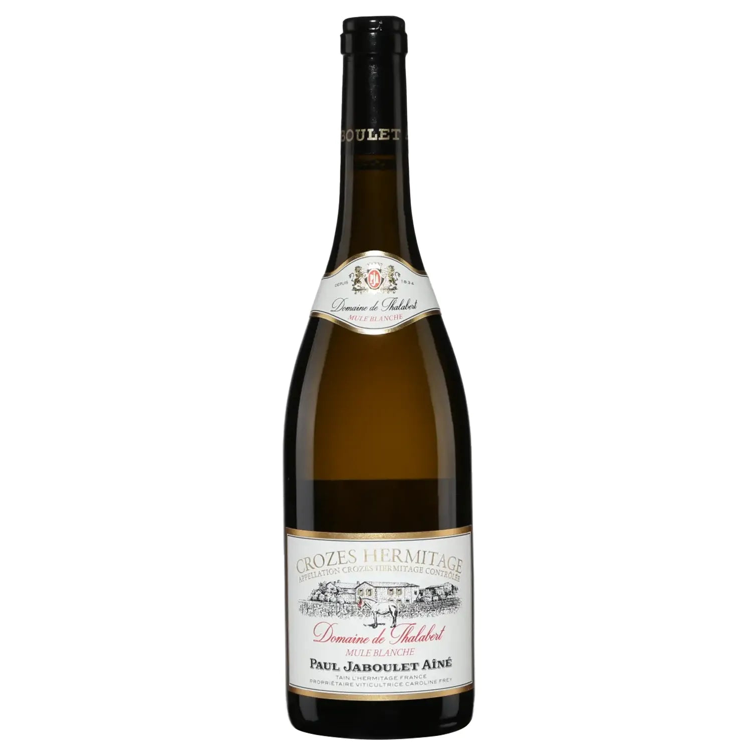 Domaine Paul Jaboulet Aine Crozes Hermitage Domaine de Thalabert Mule Blanche