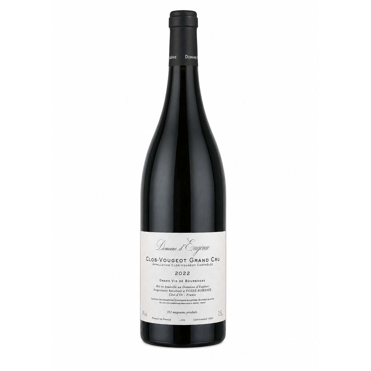 Domaine d'Eugenie Clos Vougeot Grand Cru 2022