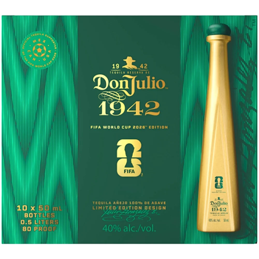 限定品Don Julio 1942 FIFA World Cup Edition Don Julio 1942 Tequila Anejo FIFA Edition 50ml – BSW Liquor