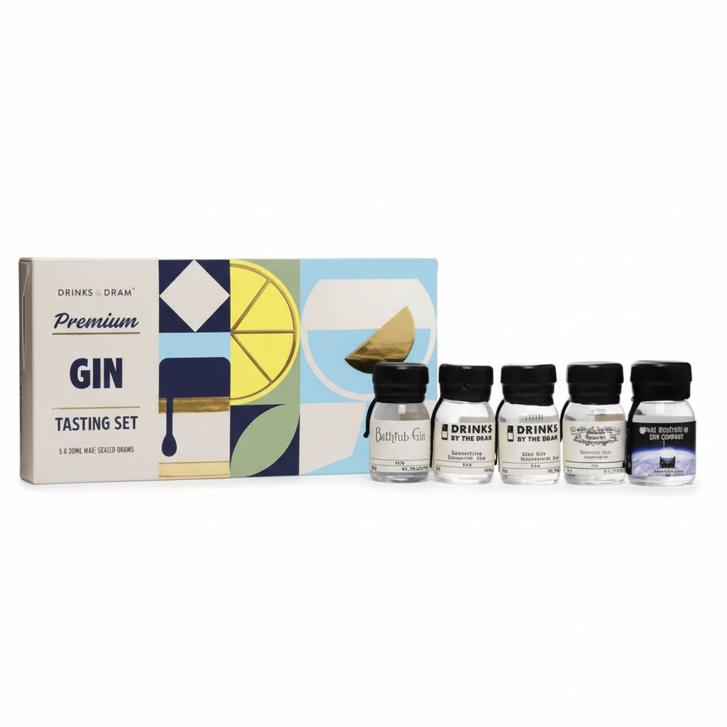 Drinks by the Dram Premium Gin Tasting Set (2023 Edition) 5 x 30ml