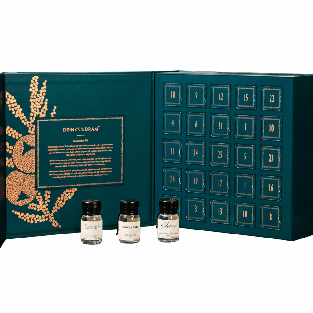 Drinks by the Dram 'The Gin Advent Calendar' Christmas Assortment Gin