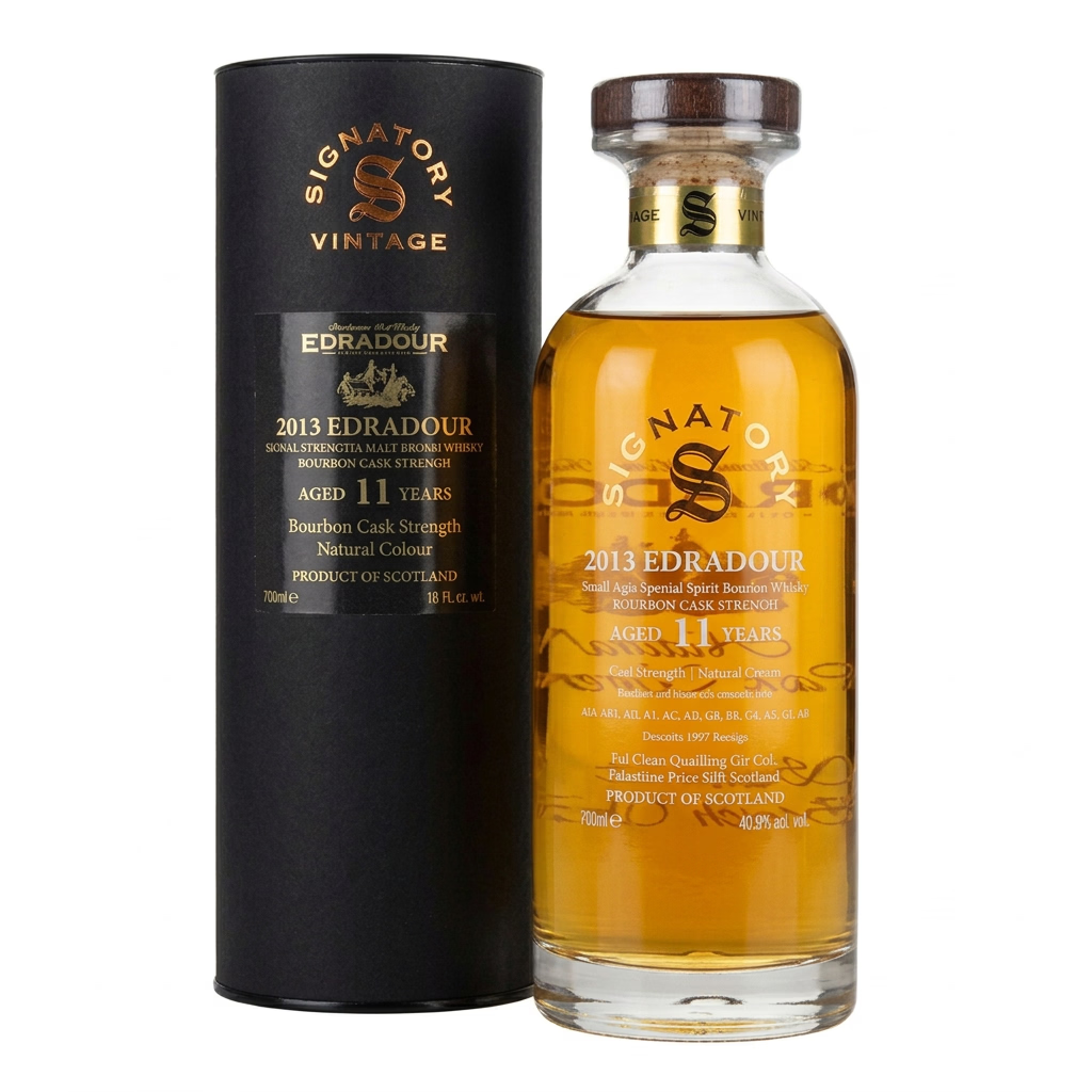 Edradour 11 Year Old 2013 Natural Cask Strength Ibisco Decanter