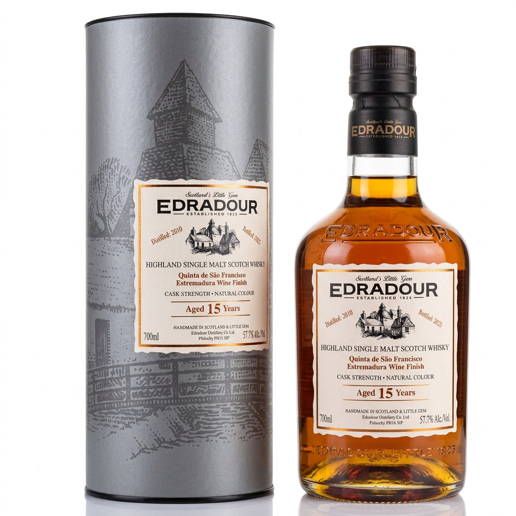 Edradour 15 Year Old 2010 Quinta de São Francisco Estremadura Wine Cask Finish