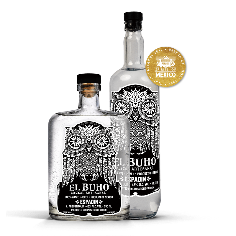 El Buho Espadin Mezcal 45% ABV 750ml