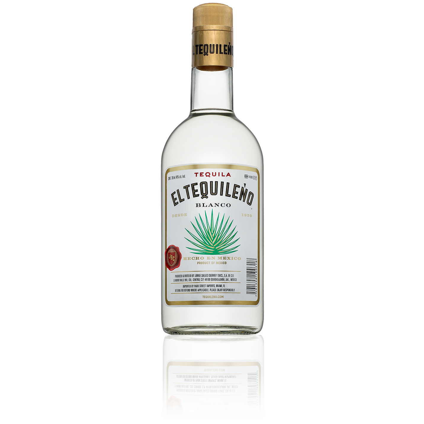 El Tequileno Blanco Tequila