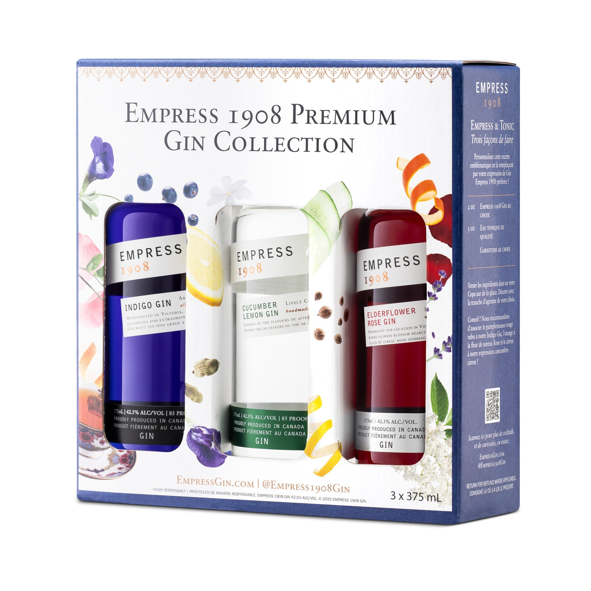 Empress 1908 Gin Collection 3 x 375ml