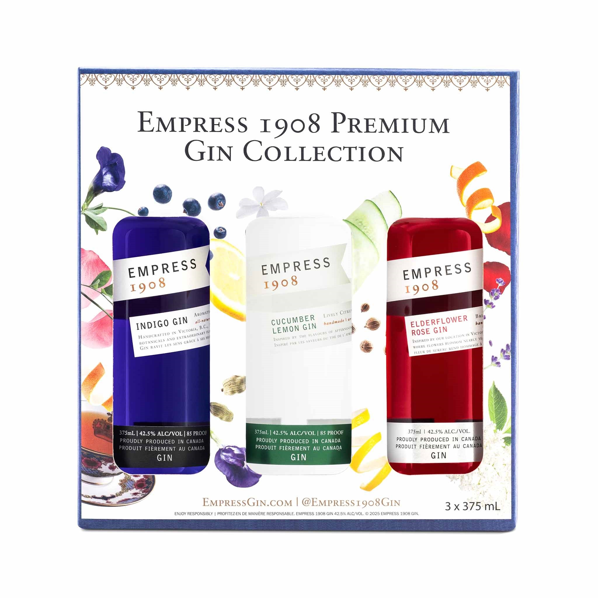 Empress 1908 Gin Collection 3 x 375ml