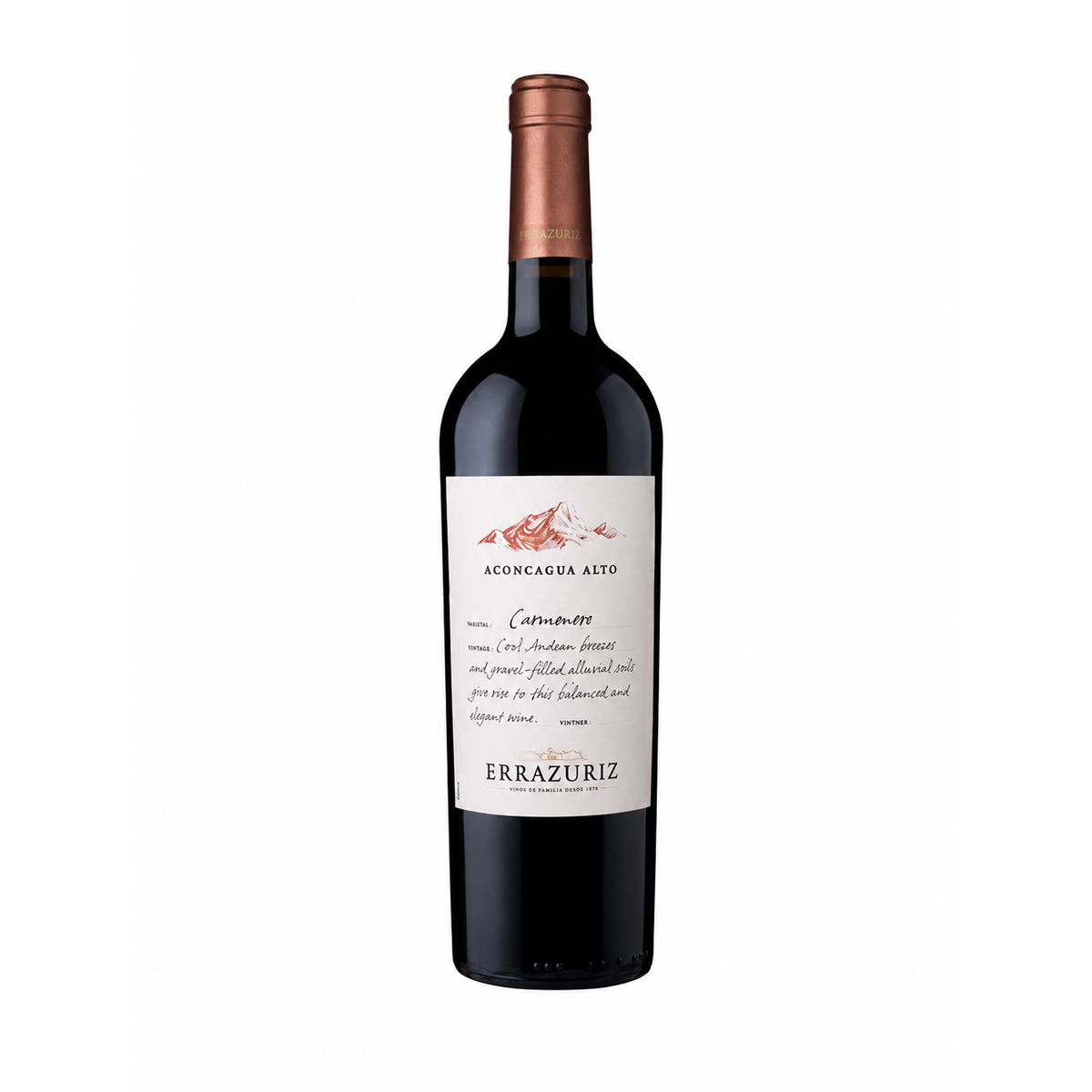 Errazuriz Aconcagua Alto Carmenere 2021