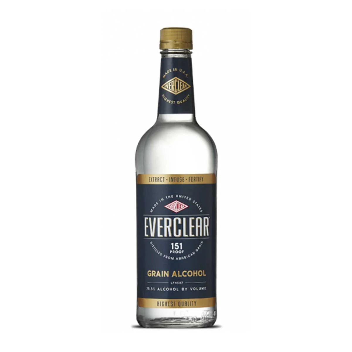 Everclear 151 Proof Grain Alcohol