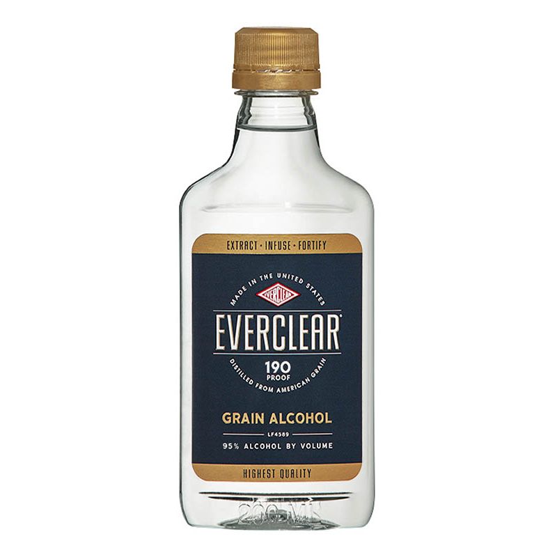 Everclear 190 Proof Grain Alcohol 200ml