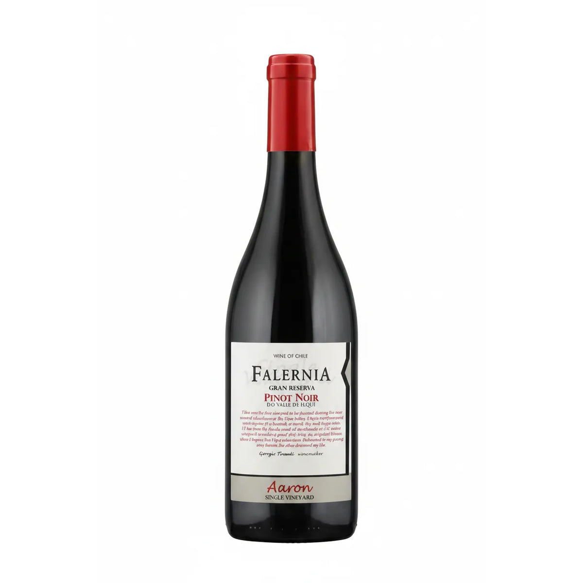 Falernia Aaron Single Vineyard Pinot Noir Gran Reserva 2019
