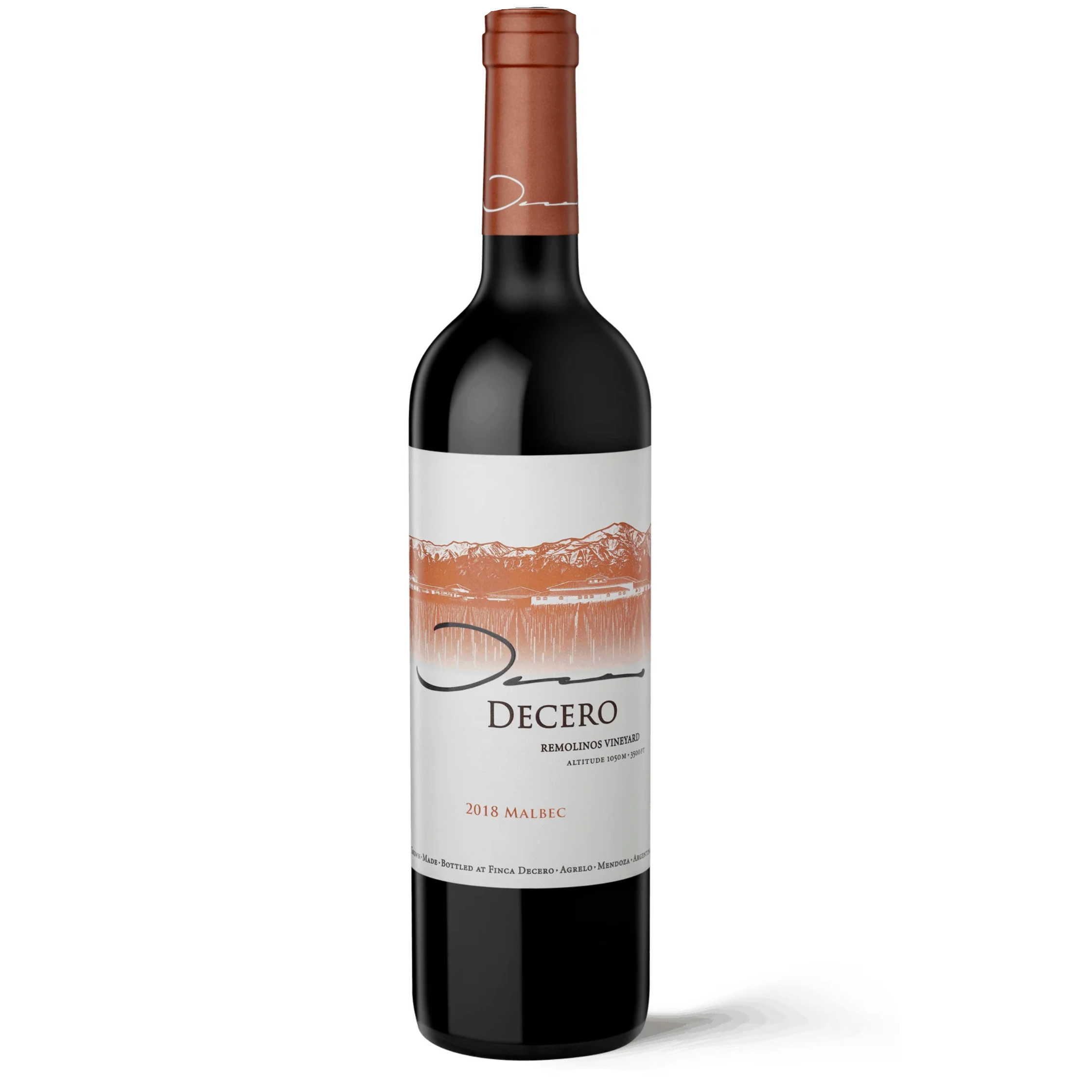 Finca Decero Remolinos Vineyard Malbec 2019 750ml