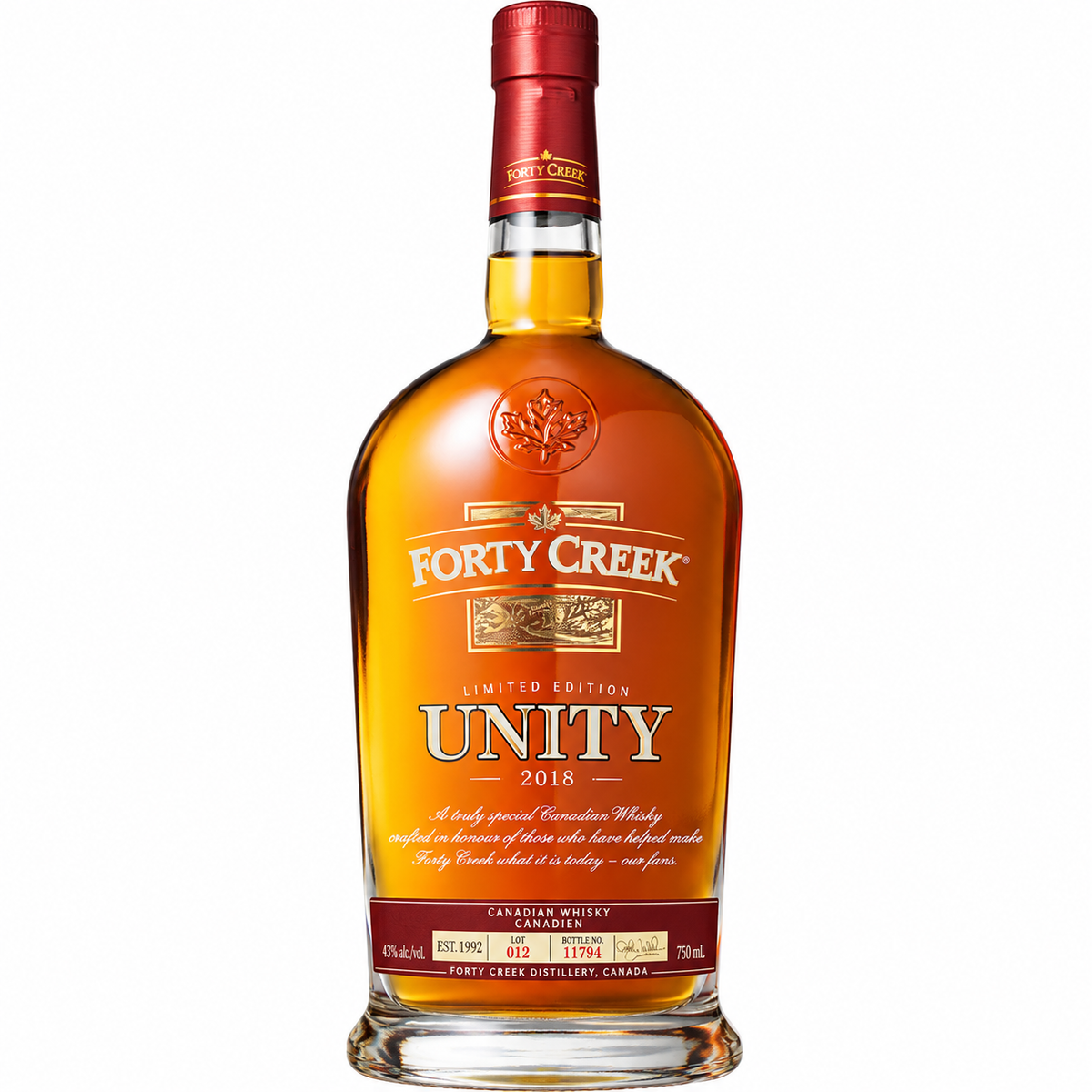 Forty Creek Unity Limited Edition 2018
