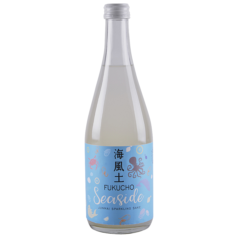 Fukucho 'Seaside - Sea Food' Junmai Sparkling Sake